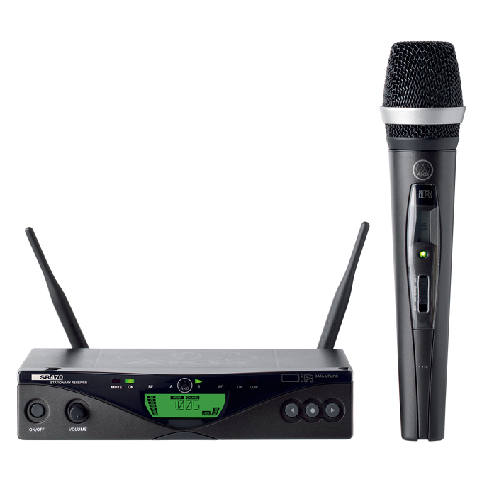 AKG WMS470 Vocal Set D5 con receptor SR470 y micrófono HT470 D5