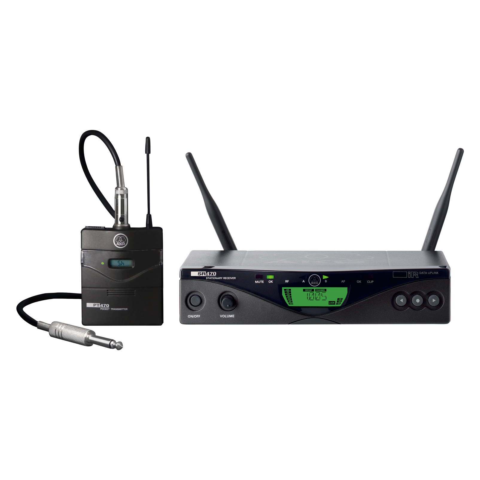 WMS470 Instrumental Set - Black - Professional wireless microphone system - Hero